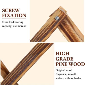 Wooden Wine Rack Display Shelf Stand for Home Bar Storage Wine Bottle Holder