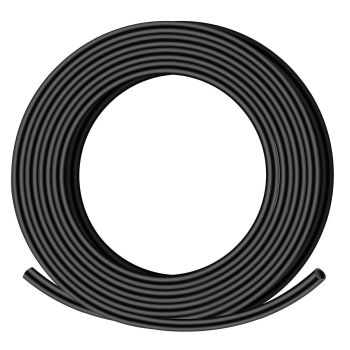 Grade Marine Heat Shrink Tubing 3:1 Wire Sleeve Glue Inside Fast Wrap Insulation Black 5M - 25.4mm*5M