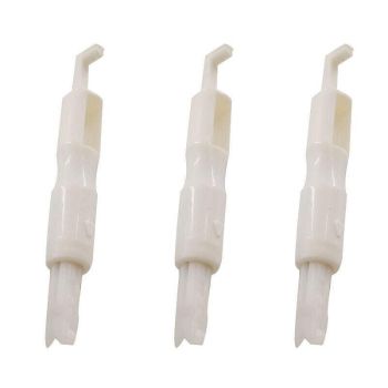 3x Automatic Needle Threader -Insertion Handle Tools Sewing Machine - White