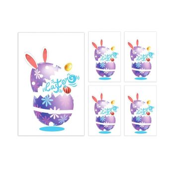 Jumping Sack Race Bags 5pcs Set for Outdoor Garden Party Family Group Activity Game - Chick