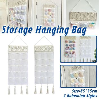 Socks Underwear Storage Hanging Bag Organizer for Hair Clips Accessories Closet - 2