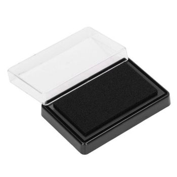 Stamp Ink Pad Rectangular 63x95mm for Rubber Stamps Office Fingerprint Stamping - Red