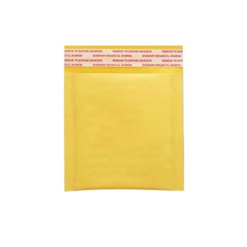 25PCS Poly Bubble Mailer Yellow Colour Multi-Size Plastic Padded Bag - 25PCS-13*18CM