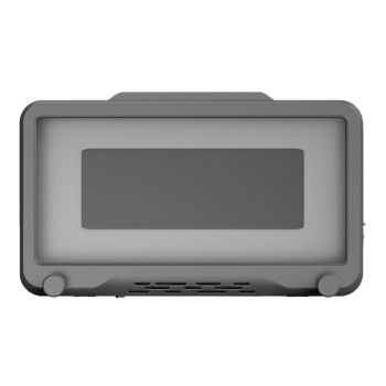 Wall Mounted Phone Holder for Bathroom Shower Waterproof Touch Screen Case - White