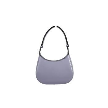 Tory Burch Women's Patent Emerson Small Shoulder Bag Purse Violet - One Size