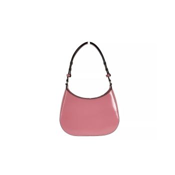 Tory Burch Women's Patent Emerson Small Shoulder Bag Purse Pink - One Size