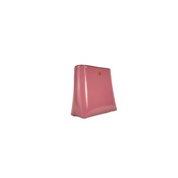 Tory Burch Women's Patent Emerson Small Bucket Bag Purse Pink - One Size
