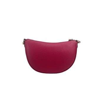 Michael Kors Women's Dover Small Pink Half Moon Crossbody Bag Purse - One Size