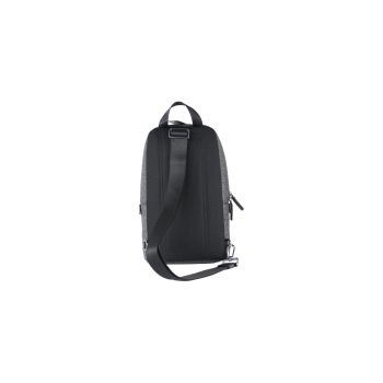 Michael Kors Men's Cooper Medium Black Signature PVC Sling Backpack - One Size