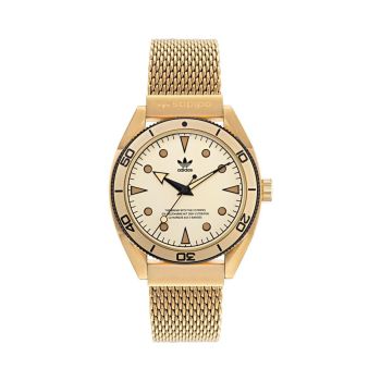Adidas Men's Gold Stainless Steel Watch - One Size