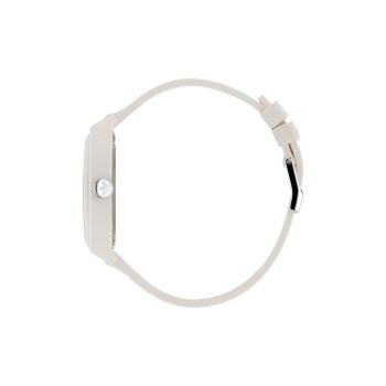 Adidas Unisex's White Silicone Watch - One Size