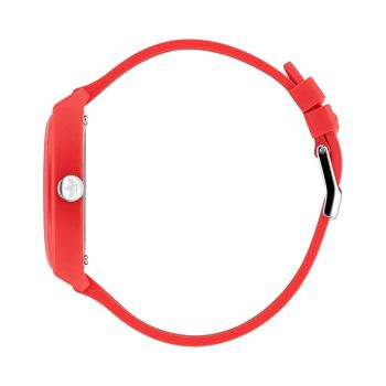 Adidas Unisex's Red Silicone Watch - One Size