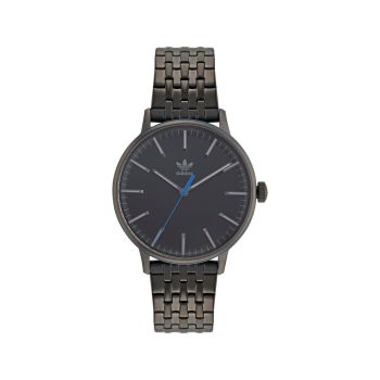 Adidas Unisex's Black Stainless Steel Watch - One Size
