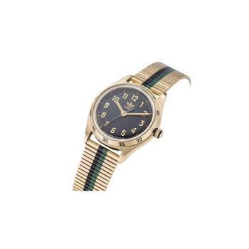 Adidas Unisex's Gold Stainless Steel Watch - One Size