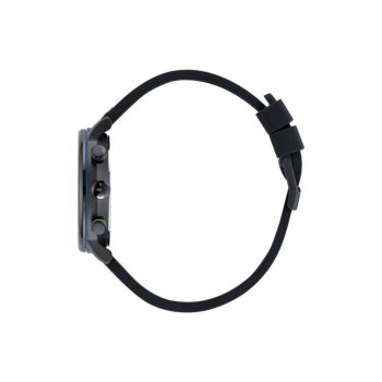 Adidas Unisex's Black Silicone Watch - One Size