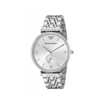 Armani Men's Silver Steel Watch - One Size