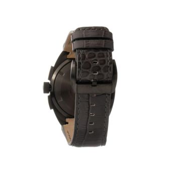 Armani Men's Brown Cowhide Leather Watch - One Size