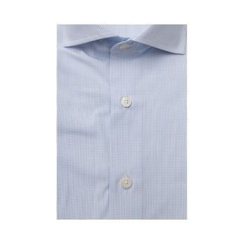 Bagutta Men's Light Blue Cotton Shirt - L