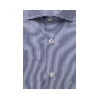 Bagutta Men's Light Blue Cotton Shirt - XL