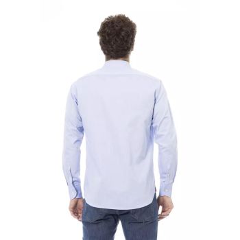 Baldinini Trend Men's Light Blue Cotton Shirt - M