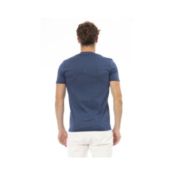 Baldinini Trend Men's Blue Cotton T-Shirt - M