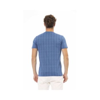 Baldinini Trend Men's Blue Cotton T-Shirt - M