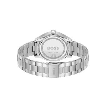 Hugo Boss Unisex's Silver Stainless Steel Stainless Steel Watch - One Size