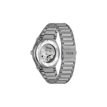 Hugo Boss Men's Gray Stainless Steel Watch - One Size