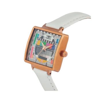 Bobroff Women's White Leather Watch - One Size