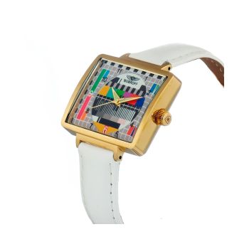 Bobroff Women's White Leather Watch - One Size