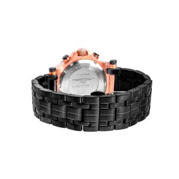 Bobroff Men's Black Steel Watch - One Size