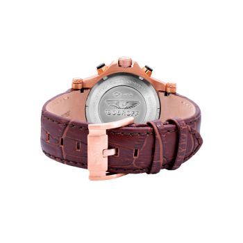 Bobroff Men's Brown Leather Watch - One Size