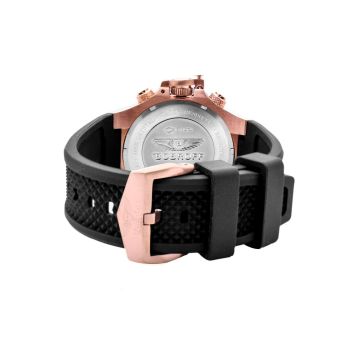 Bobroff Men's Black Rubber Watch - One Size