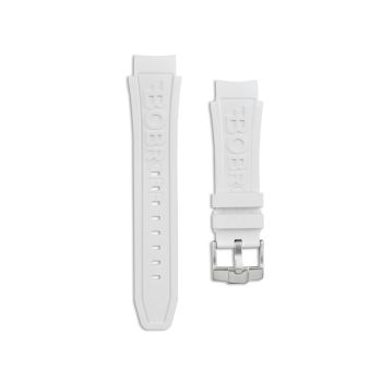 Bobroff Men's White Rubber Watch - One Size
