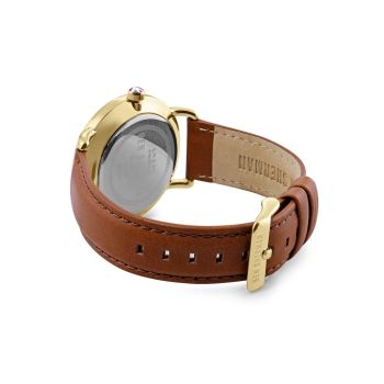 Ben Sherman Men's Brown Leather Watch - One Size