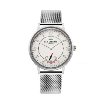 Ben Sherman Men's Silver Steel Watch - One Size