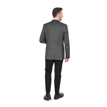 Hugo Boss Men's Dark Grey Wool Jacket in Dark gray - 98 cm