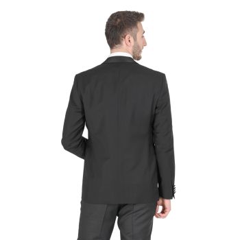 Hugo Boss Men's Black Wool Jacket in Black - 102 CN