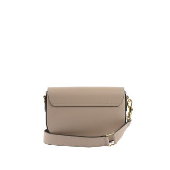 HalfMoon Leather Crossbody Bag - One Size