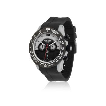 Bultaco Men's Black Rubber Watch - One Size