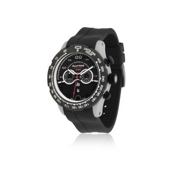 Bultaco Men's Black Rubber Watch - One Size