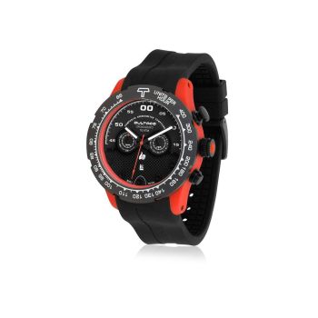 Bultaco Men's Black Rubber Watch - One Size