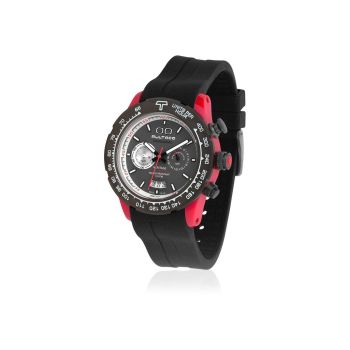 Bultaco Men's Black Rubber Watch - One Size