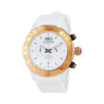 Bultaco Women's White Rubber Watch - One Size