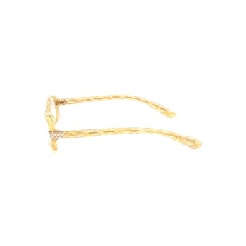 Bottega Veneta Women's Yellow Acetate Frames - One Size