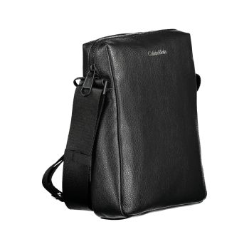 Calvin Klein Men's Black Polyester Shoulder Bag - One Size
