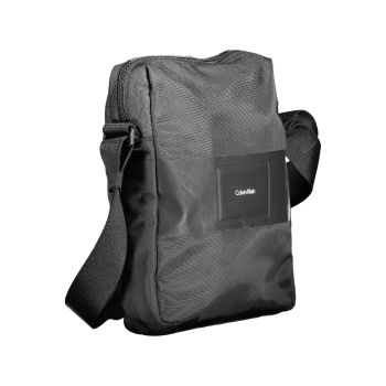 Calvin Klein Men's Black Polyester Shoulder Bag - One Size