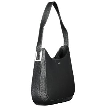 Calvin Klein Women's Elegant Black One-Shoulder Handbag - One Size
