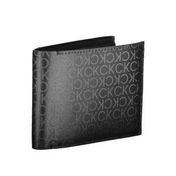 Calvin Klein Men's Black Polyester Wallet - One Size