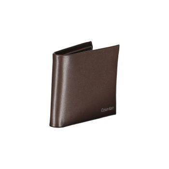 Calvin Klein Men's Brown Leather Wallet - One Size